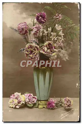 Cartes postales Fantaisie Fleur