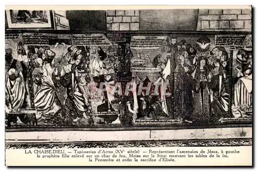 La Chaise Dieu Cartes postales Tapisseries d'arras Representant l'ascension de Jesus