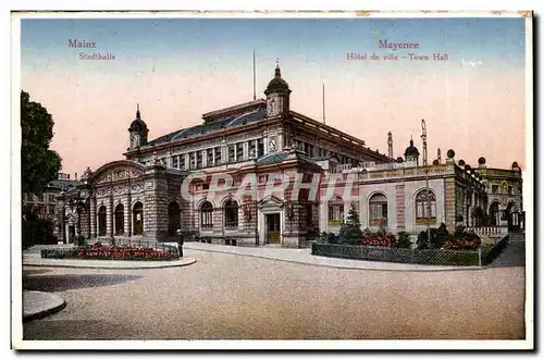 Mainz Cartes postales Hotel de ville