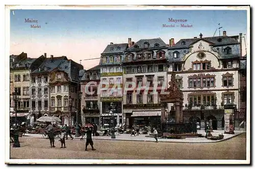 Mainz Cartes postales Marche