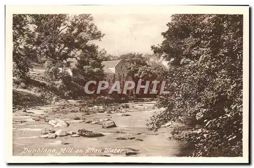 Great BRitain Dunblane Cartes postales Mill on Allan water