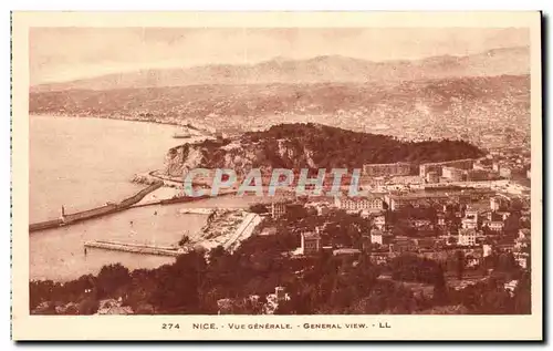 Nice Cartes postales Vue generale