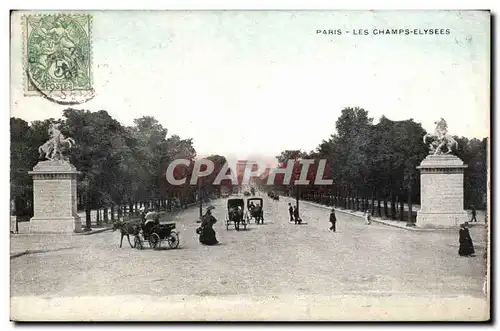 Paris Cartes postales Les Champs Elysees