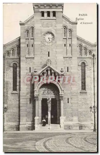 Paris Cartes postales Eglise d&#39Auteuil