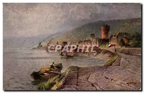 Cartes postales Fantaisie Paysage Rudesheim