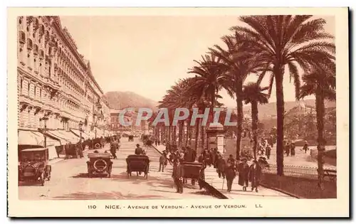 Nice Cartes postales Avenue de Verdun