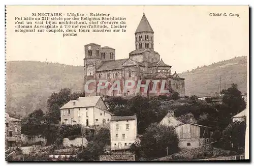 Saint Nectaire Cartes postales l&#39eglise