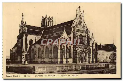 Environs de Bourg en Bresse Ansichtskarte AK Le choeur Eglise de Brou