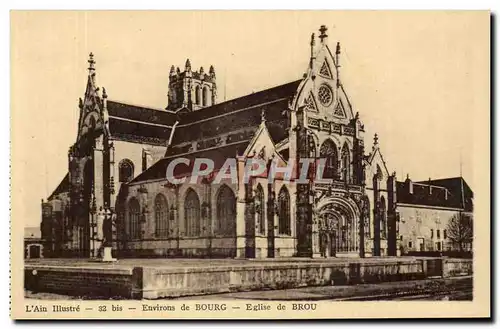 Environs de Bourg en Bresse Cartes postales Le choeur Eglise de Brou