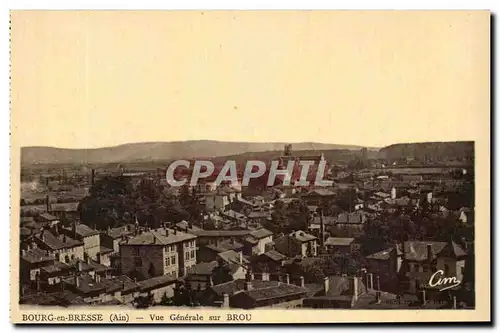 Environs de Bourg en Bresse Cartes postales Vue generale sur Brou