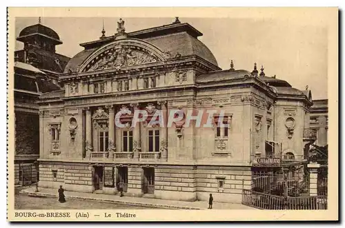 Environs de Bourg en Bresse Cartes postales Le theatre