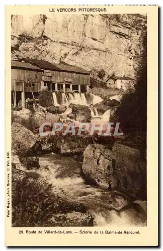 Vercors Cartes postales Route de Villard de lans Scierie de la Balme de Rencurel