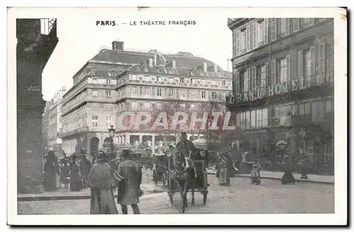 Paris Cartes postales Le theatre francais