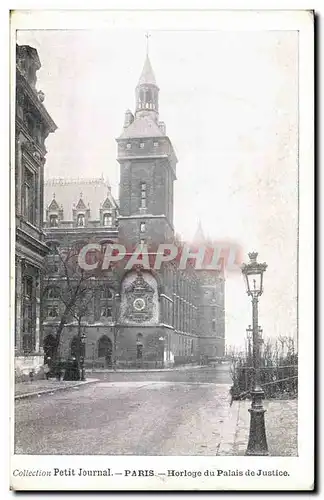 Paris Cartes postales Horloge du palais de justice