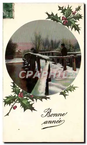 Cartes postales Fantaisie Bonne annee