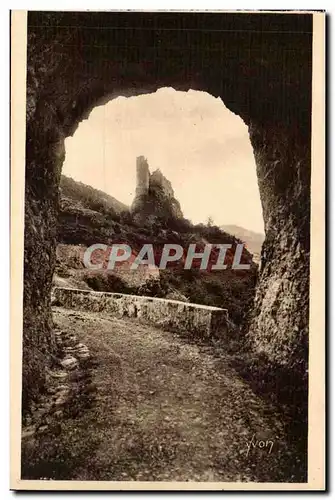 Ansichtskarte AK Gorges de Daluis Guillaumes le vieux chateau