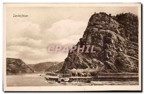 Cartes postales Loreleyfelsen