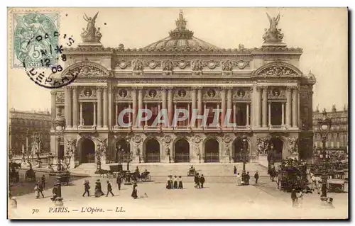 Paris Cartes postales L&#39opera