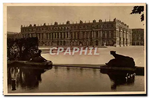 Versailles Cartes postales Le palais vu du cabinet du point du jour