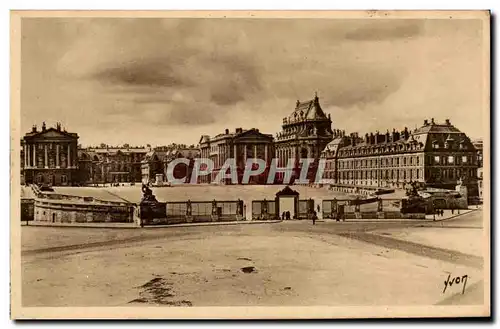 Versailles Cartes postales Facade du palais