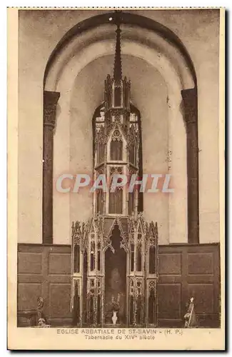 St Savin Ansichtskarte AK L&#39eglise abbatiale Tabernacle du 14eme