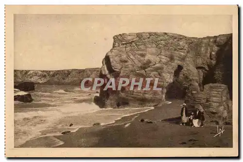 Quiberon Ansichtskarte AK Arche et plage de Port Blanc