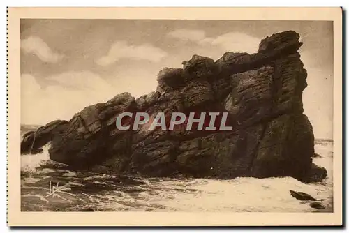 Quiberon Cartes postales Rocher du lion