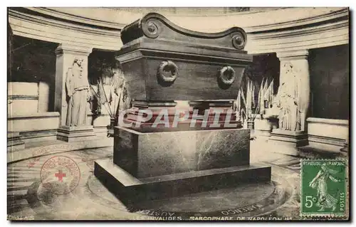 Paris Ansichtskarte AK Sarcophage de Napoleon 1er