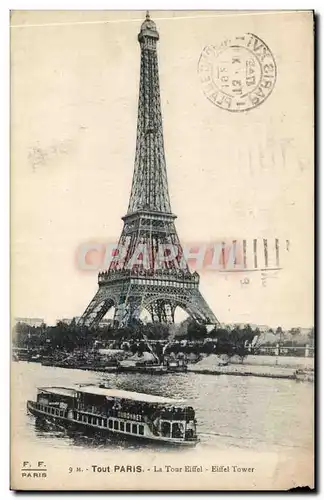 Paris Cartes postales La Tour Eiffel