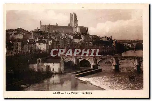 Ansichtskarte AK Albi Les vieux quartiers