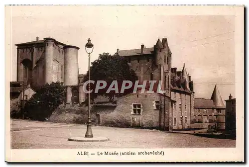 Cartes postales Albi Le musee (ancien archeveche)