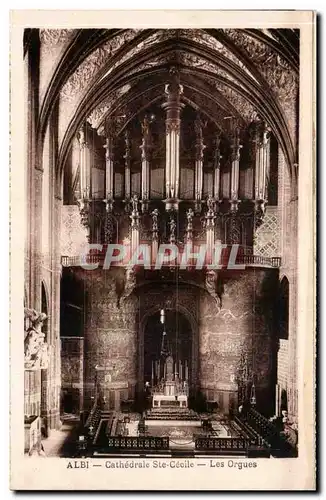 Cartes postales Albi La cathedrale Sainte CEcile Les orgues