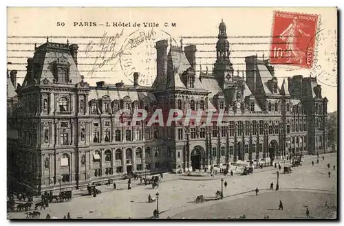 Cartes postales Paris L&#39hotel de ville