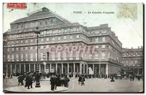 Cartes postales Paris La Comedie Francaise