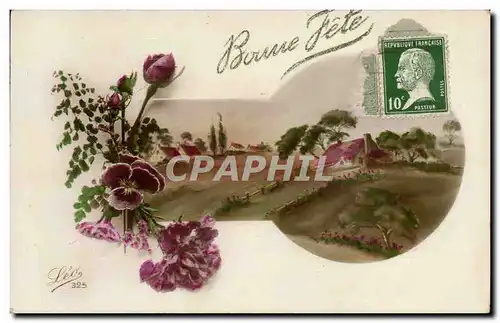 Cartes postales Fantaisie Bonne fete