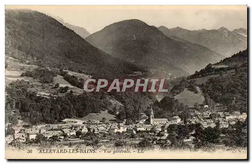 Allevard les Bains Cartes postales Vue generale