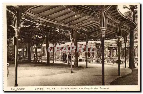 Vichy Cartes postales Galerie couverte et Pergola des sources