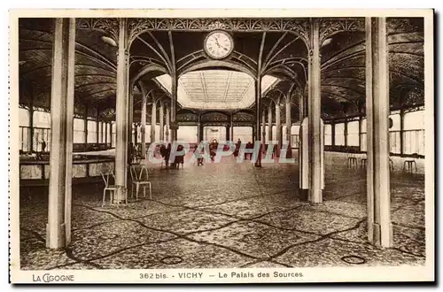 Vichy Cartes postales Le palais des sources