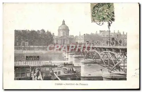 Paris Cartes postales Pont des Arts et Institut de France