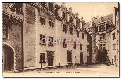 Albi Ansichtskarte AK Chateau Henri IV Cour d&#39honneur