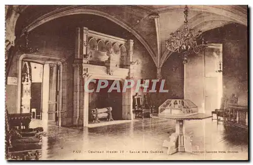 Albi Cartes postales Chateau Henri IV Salle des gardes