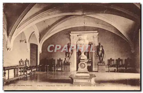 Albi Cartes postales Chateau Henri IV Salle des officiers de service