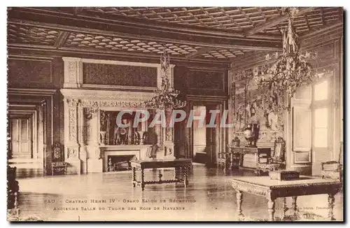 Albi Cartes postales Chateau Henri IV Ancienne salle du trone des rois de Navarre