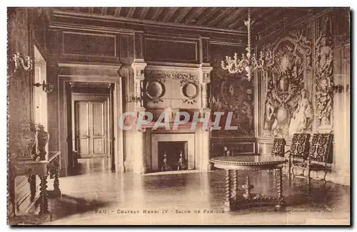 Albi Cartes postales Chateau Henri IV Salon de famille