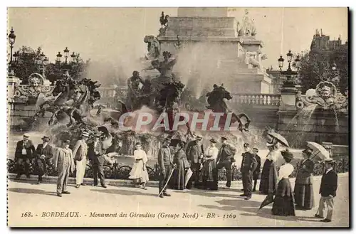 Bordeaux Ansichtskarte AK Monument des Girondins (groupe nord)