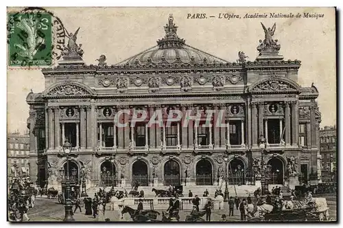 Paris Cartes postales L&#39opera Academie Nationale de musique