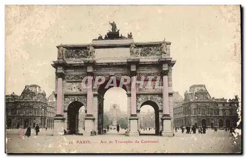 Paris Cartes postales Arc de triomphe du Carrousel