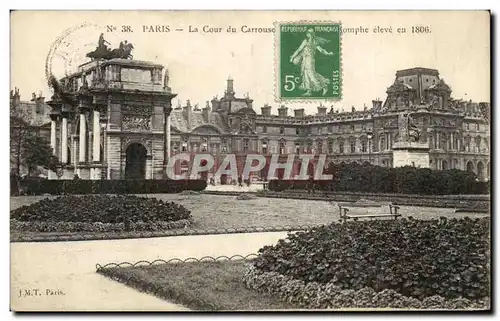 Paris Cartes postales Cour du Carrousel