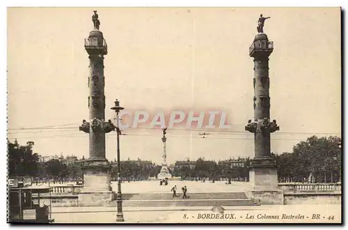 Bordeaux Cartes postales Les colonnes rostrales