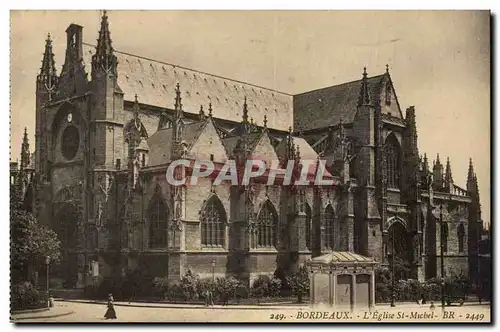 Bordeaux Cartes postales L'eglise St Michel